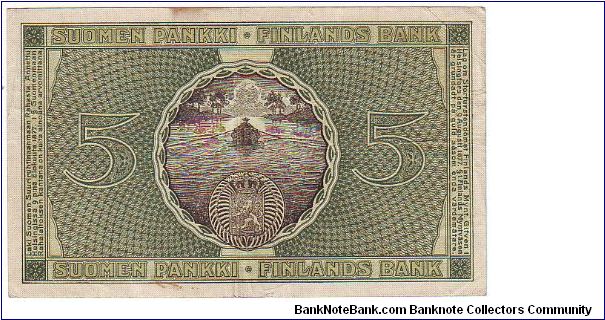 Banknote from Finland year 1918