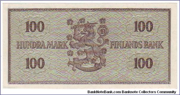 Banknote from Finland year 1955