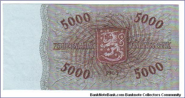 Banknote from Finland year 1955