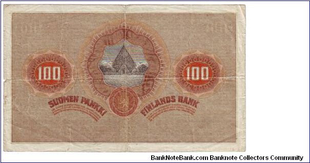 Banknote from Finland year 1918