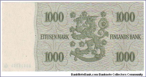 Banknote from Finland year 1955