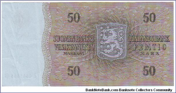 Banknote from Finland year 1963