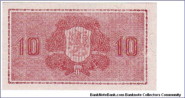 Banknote from Finland year 1945