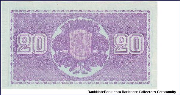 Banknote from Finland year 1939