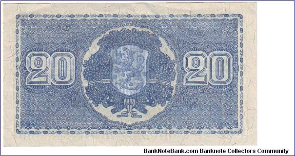 Banknote from Finland year 1945