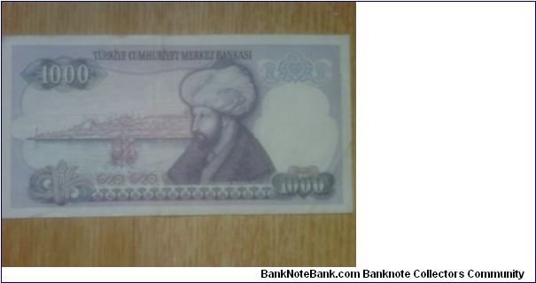 Banknote from Turkey year 1970