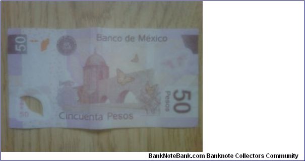 Banknote from Mexico year 2005