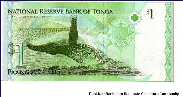 Banknote from Tonga year 2009