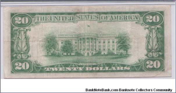 Banknote from USA year 1928