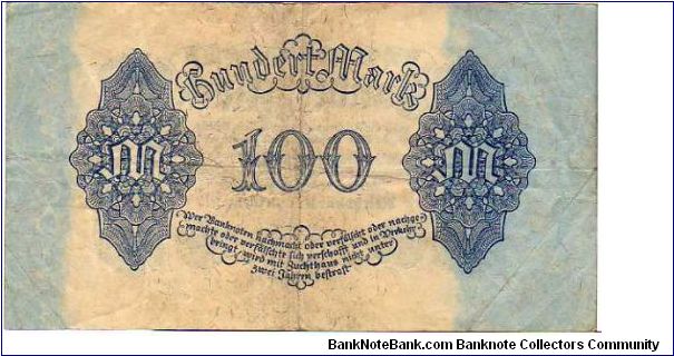 Banknote from Germany year 1922