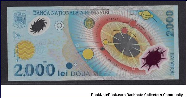 Banknote from Romania year 1999