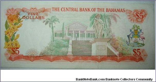 Banknote from Bahamas year 1974