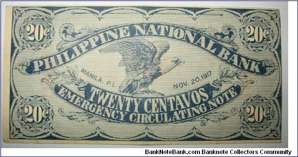 Banknote from Philippines year 1917