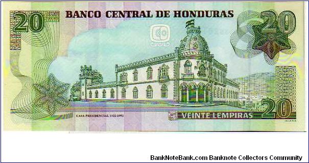 Banknote from Honduras year 2006