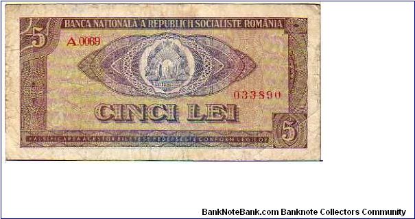 5 Lei__
pk# 93 a Banknote