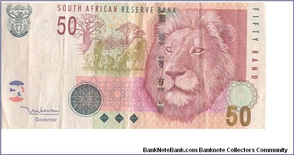 50 RAND Banknote