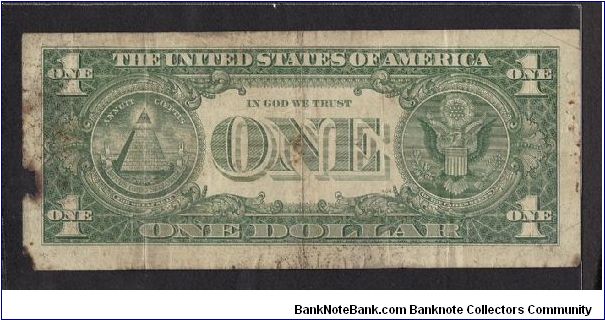 Banknote from USA year 1957