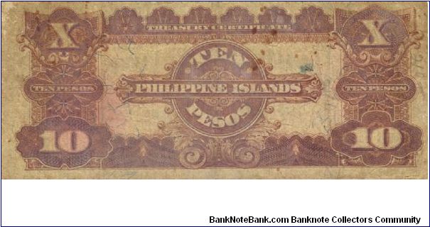 Banknote from Philippines year 1918