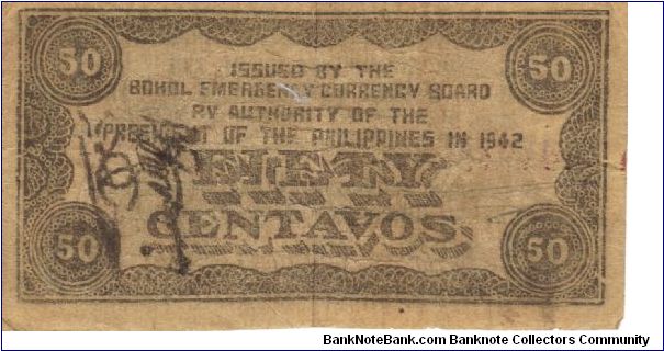 Banknote from Philippines year 1942