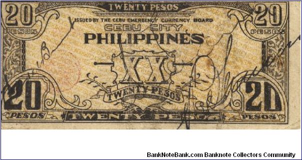 Banknote from Philippines year 1942