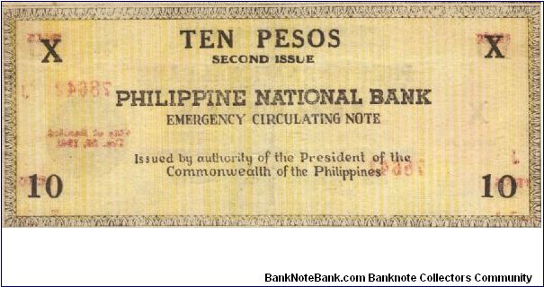 Banknote from Philippines year 1941