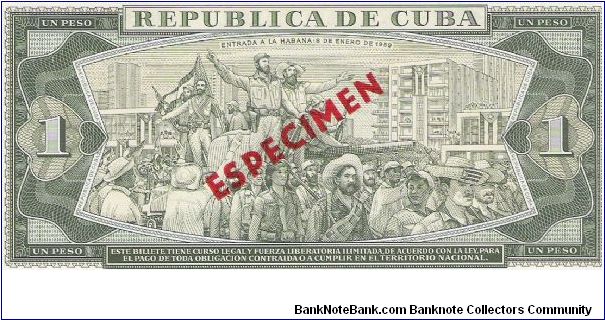 Banknote from Cuba year 1978