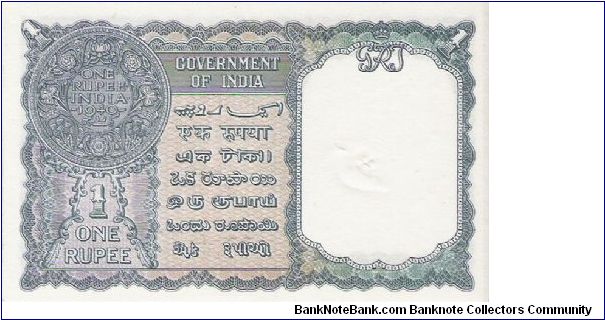 Banknote from India year 1944