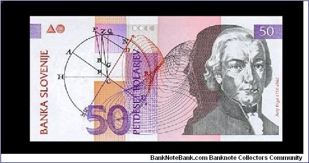 50 TOLAR Banknote