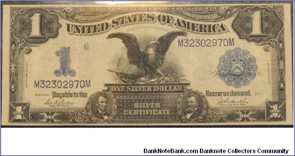 Black Eagle XF
1.00 Silver Certificate Banknote