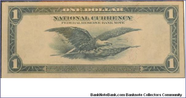 Banknote from USA year 1918