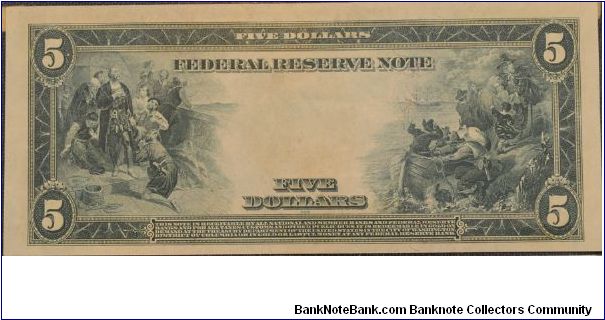 Banknote from USA year 1914