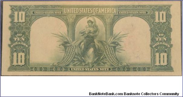 Banknote from USA year 1901