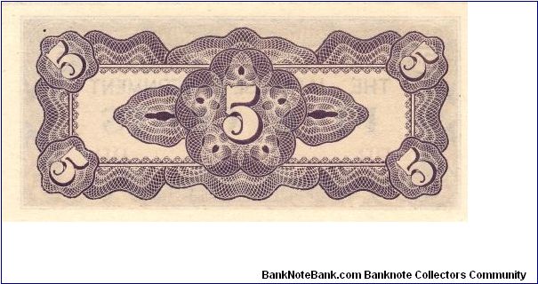 Banknote from Myanmar year 1942