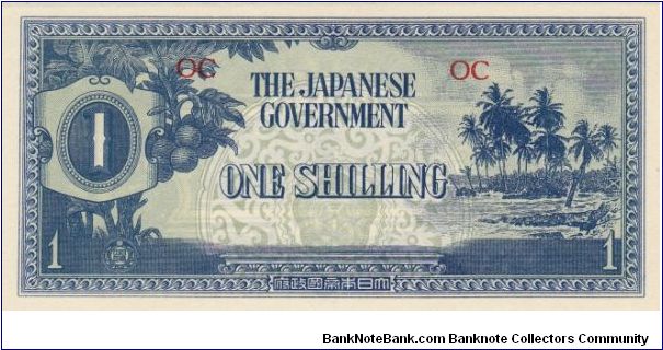 JIM Note: Oceania 1 Shilling Banknote