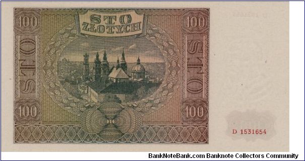 Banknote from Poland year 1941