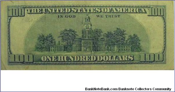 Banknote from USA year 1996