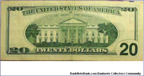 Banknote from USA year 1999