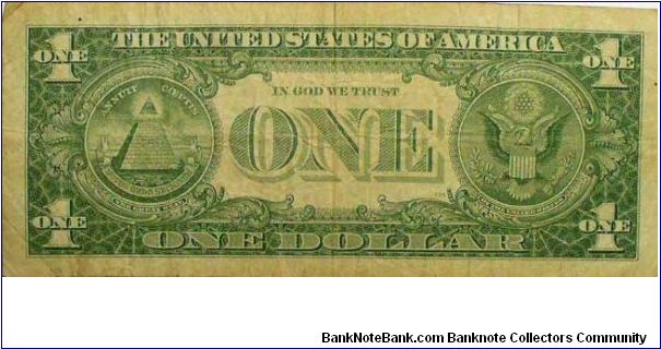 Banknote from USA year 1957