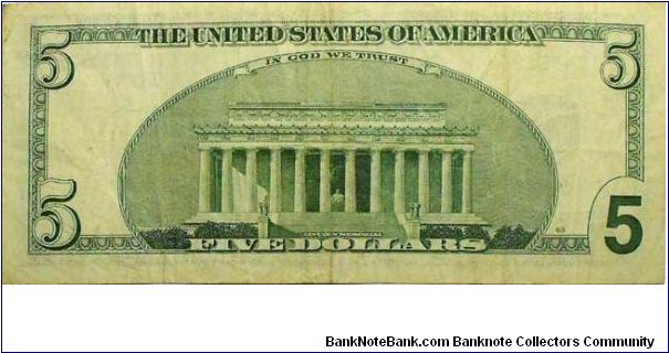 Banknote from USA year 1999