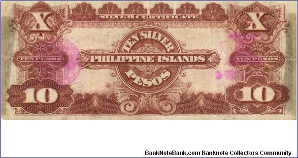 Banknote from Philippines year 1912