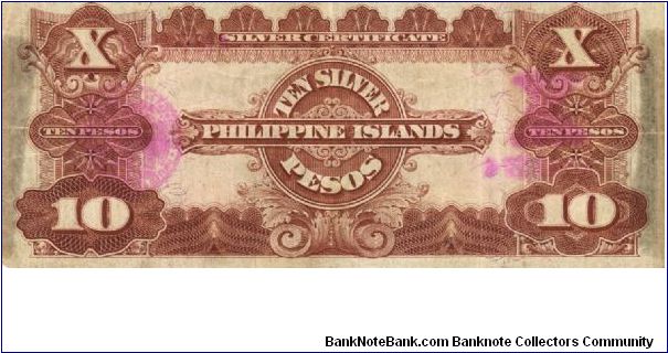 Banknote from Philippines year 1912