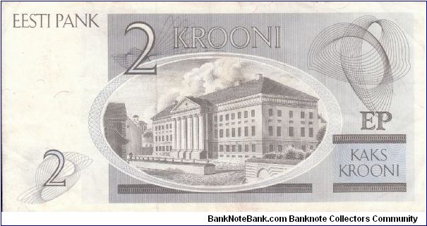 Banknote from Estonia year 1992