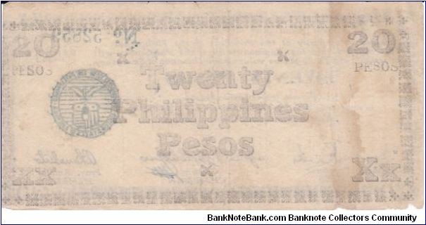 Banknote from Philippines year 1943