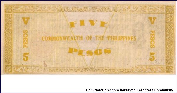 Banknote from Philippines year 1942