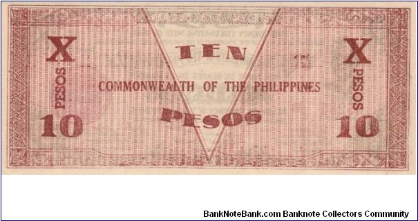 Banknote from Philippines year 1942