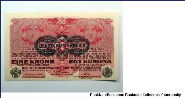 Austria 1 Krone Banknote