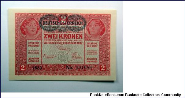 2 Kronen Banknote