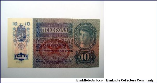 Banknote from Austria year 1915