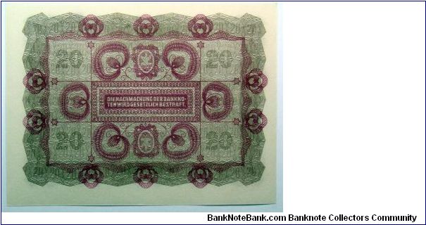 Banknote from Austria year 1922