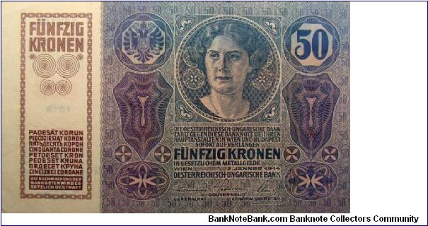 50 Kronen Banknote